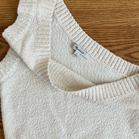 Madewell one shoulder sweater top - size M - Picture 3 of 3